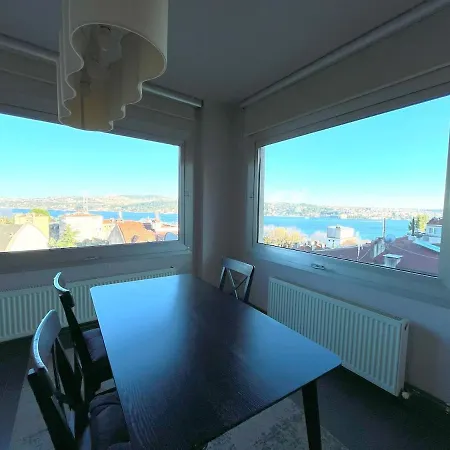 Apartment Cozy With Bosphorus View In Besiktas Istanbul